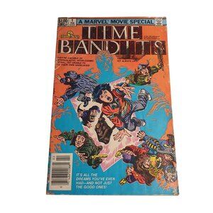 Time Bandits Marvel Movie Special 1 Handmade Films Comic Cover Wear Feb 1982